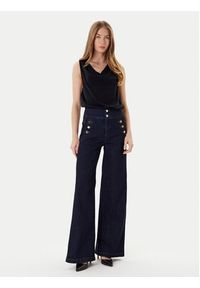 Rinascimento Jeansy CFC0126162003 Granatowy Wide Leg. Kolor: niebieski #5
