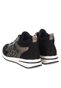 Remonte Sneakersy D1G71-03 Czarny. Kolor: czarny. Materiał: materiał #5