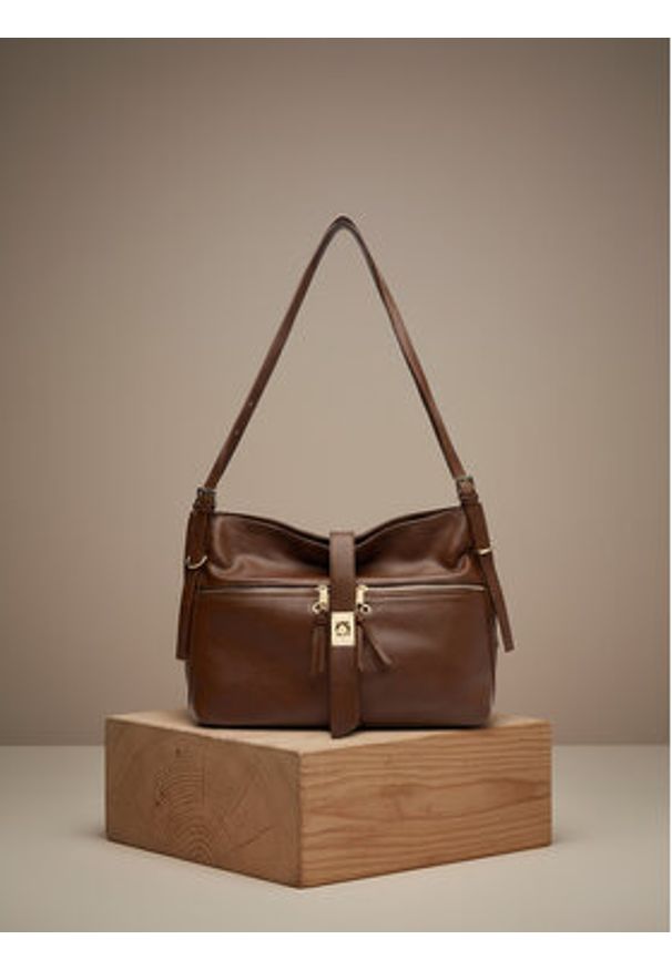 Gino Rossi Torebka CEO-AIDA-RX8858 Brązowy. Kolor: brązowy