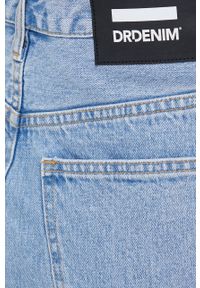 Dr. Denim spódnica jeansowa mini rozkloszowana. Kolor: niebieski. Materiał: jeans, denim #4