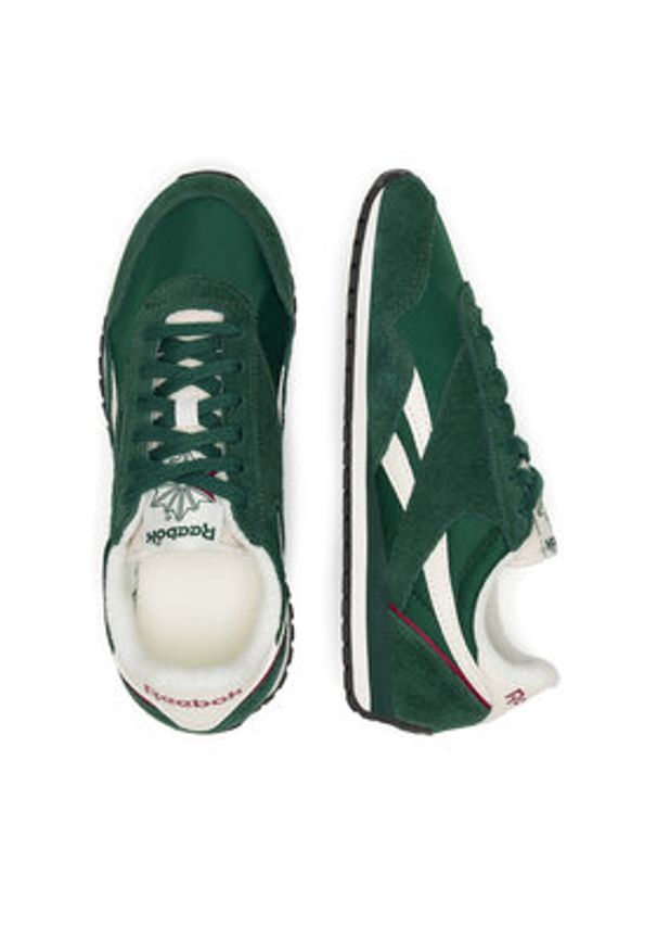 Reebok Sneakersy CLASSIC AZ 100221226 Zielony. Kolor: zielony. Materiał: skóra, zamsz. Model: Reebok Classic