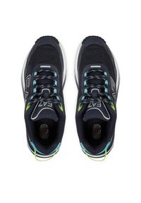 EA7 Emporio Armani Sneakersy X8X177 XK381 U479 Granatowy. Kolor: niebieski. Materiał: materiał #6
