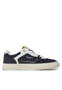 Pepe Jeans Sneakersy Kenton Master Mesh PMS30905 Granatowy. Kolor: niebieski. Materiał: materiał #1