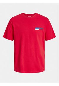 Jack & Jones - Jack&Jones T-Shirt Corp 12233999 Czerwony Standard Fit. Kolor: czerwony. Materiał: bawełna #4