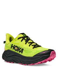 HOKA - Hoka Buty do biegania Challenger 8 1168716 Zielony. Kolor: zielony. Materiał: materiał #4