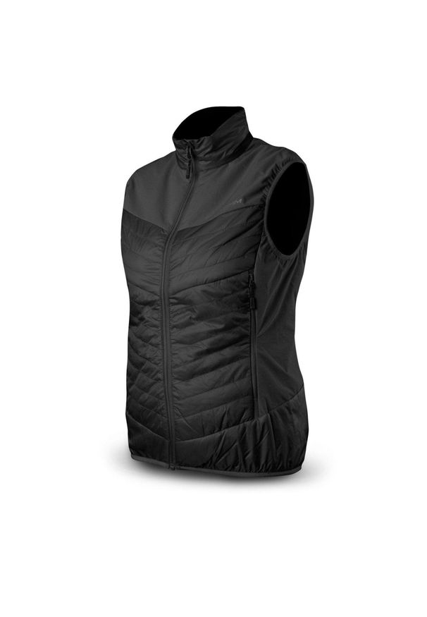 TRIMM - Kamizelka Trimm ZENA VEST. Kolor: czarny. Sport: turystyka piesza