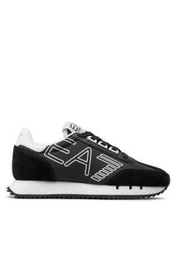 EA7 Emporio Armani Sneakersy X8X101 XK257 A120 Czarny. Kolor: czarny. Materiał: materiał