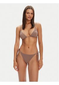 Roxy Bikini Lasca Tiki Tri ERJX203573 Brązowy. Kolor: brązowy. Materiał: syntetyk