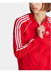Adidas - adidas Bluza adicolor Classics SST IK4032 Czerwony Regular Fit. Kolor: czerwony. Materiał: syntetyk #3