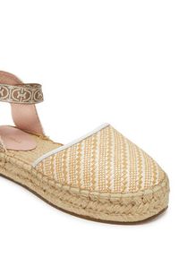 Coccinelle Espadryle E4 SRK 22 02 01 Beżowy. Kolor: beżowy. Materiał: materiał #3