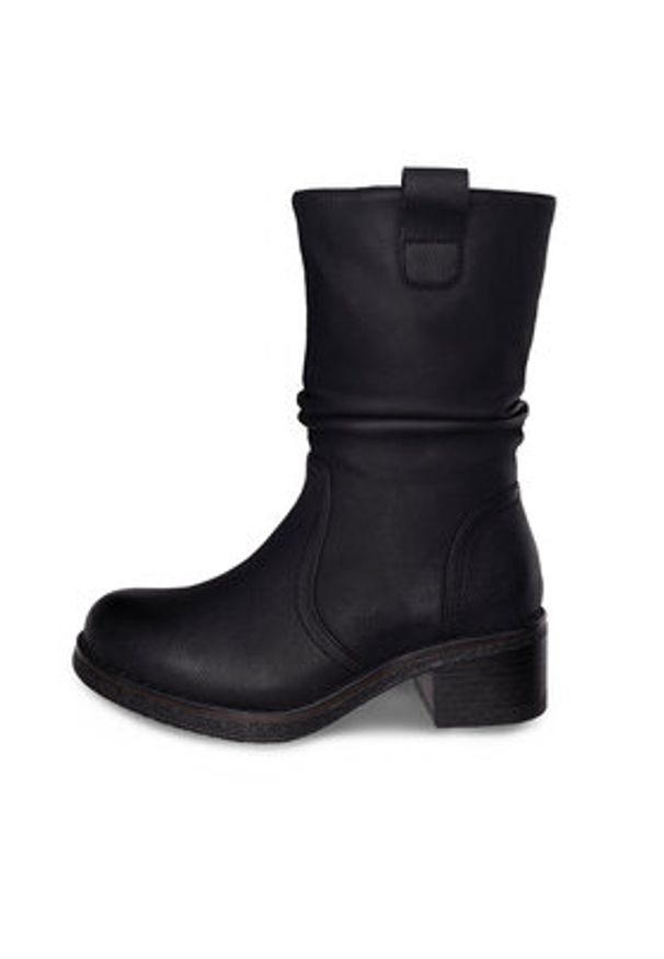 Clara Barson Botki KAIA WS6183-10 Czarny. Kolor: czarny. Materiał: materiał