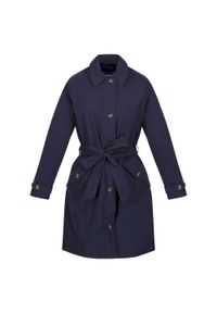 Regatta - Płaszcz Damski Giovanna Fletcher Madalyn Trench Coat. Kolor: niebieski #1