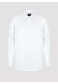 Pako Lorente - PAKO LORENTE – Koszula męska biała ASANA P000B-1X-595-B. Typ kołnierza: kołnierzyk klasyczny. Kolor: biały. Materiał: bawełna. Długość rękawa: długi rękaw. Długość: długie. Wzór: gładki. Styl: klasyczny, elegancki #6
