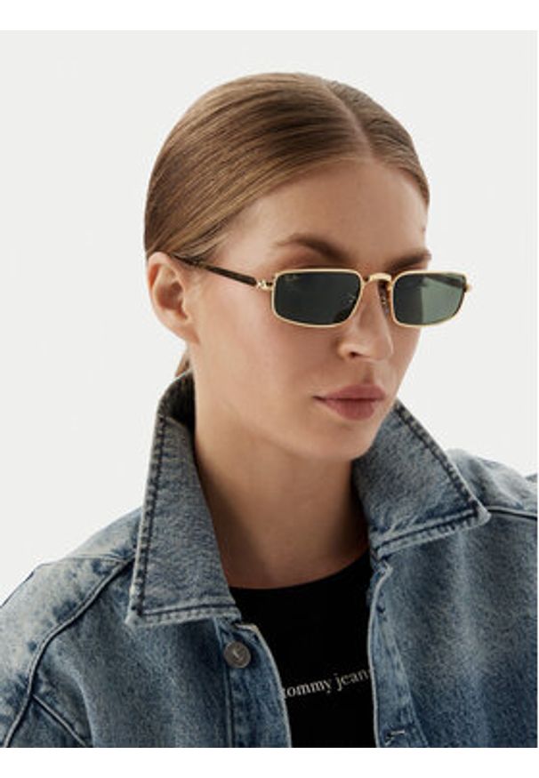 Ray-Ban Okulary przeciwsłoneczne Asap Rocky 0RB3927 001/31 Złoty. Kolor: złoty