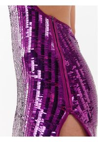 MVP Wardrobe Sukienka wieczorowa MVPE3AB055.0TL0053 Fioletowy Regular Fit. Kolor: fioletowy. Materiał: syntetyk. Styl: wizytowy #4