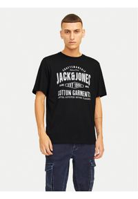 Jack & Jones - Jack&Jones T-Shirt Jeans 12256779 Czarny Standard Fit. Kolor: czarny. Materiał: bawełna #1