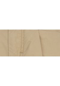 TOP SECRET - Tkaninowe spodnie z zakładkami. Stan: podwyższony. Kolor: beżowy. Materiał: tkanina. Długość: do kostek. Sezon: lato #5