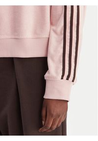 Adidas - adidas Bluza Terry Towel KD1400 Różowy Oversize. Kolor: różowy. Materiał: bawełna #3