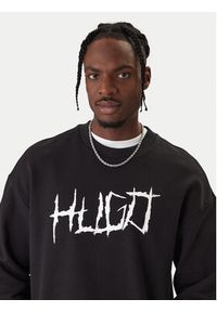 Hugo - HUGO Bluza Namenex 50554392 Czarny Regular Fit. Kolor: czarny. Materiał: bawełna #3