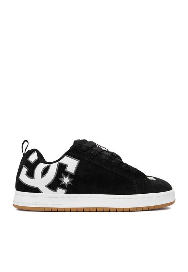 DC Shoes Sneakersy CEO-V5-10116 Czarny. Kolor: czarny. Materiał: skóra, zamsz