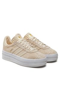 Adidas - adidas Sneakersy Gazelle Bold IG4380 Beżowy. Kolor: beżowy. Materiał: zamsz, skóra. Model: Adidas Gazelle #6