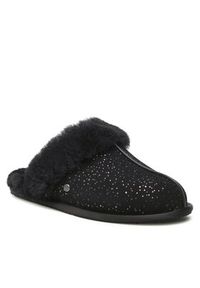 Ugg Kapcie W Scuffette II Metellic Spots 1137530 Czarny. Kolor: czarny. Materiał: skóra