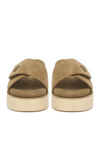 Roxy Klapki CWBEOB-HY22031-2 Beżowy. Kolor: beżowy. Materiał: materiał #4