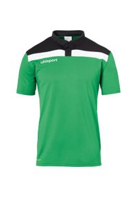 UHLSPORT - Jersey Uhlsport Offense 23. Kolor: czarny, zielony, wielokolorowy. Materiał: jersey. Sport: fitness, piłka nożna