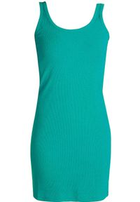 WE THE PEOPLE - Sukienka Romina z Bawełny dla Kobiet - Styl i Komfort. Kolor: zielony. Materiał: bawełna. Typ sukienki: sportowe. Styl: sportowy, elegancki