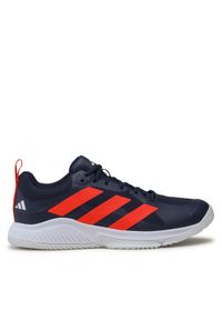 Adidas - adidas Buty halowe Court Team Bounce 2.0 HP3341 Niebieski. Kolor: niebieski. Materiał: materiał