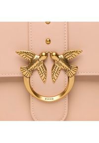 Pinko Torebka Love One Classic Cl PE 23 PLTT 100053 A0F1 Różowy. Kolor: różowy. Materiał: skórzane