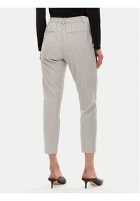 Vila Chinosy Varone 14087406 Szary Slim Fit. Kolor: szary. Materiał: syntetyk