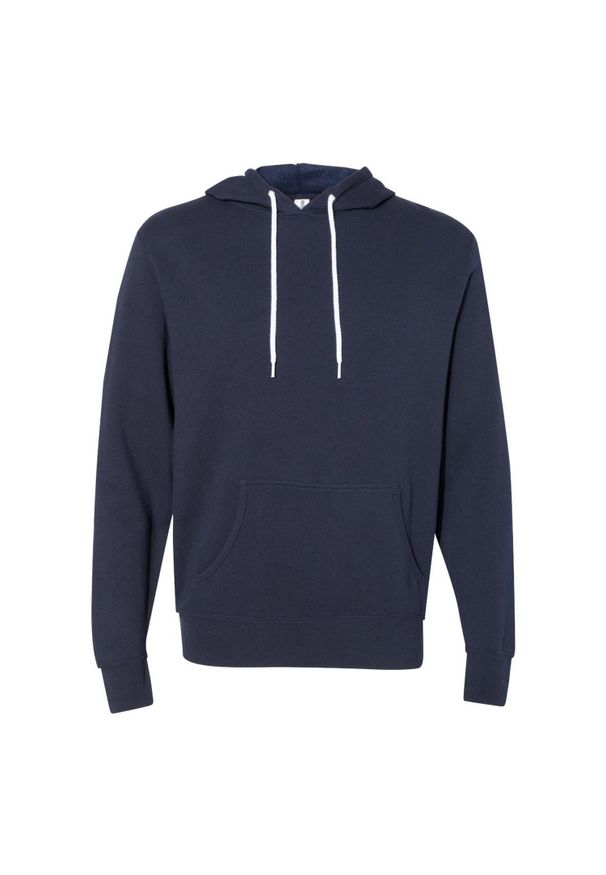INDEPENDENT - Lekka Bluza Z Kapturem Dla Dorosłych Unisex. Typ kołnierza: kaptur. Kolor: niebieski