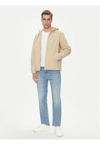 Tommy Jeans Wiatrówka Chicago DM0DM21393 Beżowy Regular Fit. Kolor: beżowy. Materiał: syntetyk #3