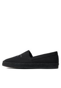 Calvin Klein Jeans Espadryle Espadrille Slipon Ml YM0YM00935 Czarny. Kolor: czarny. Materiał: materiał