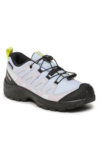 Salomon Sneakersy Xa Pro V8 Climasalomon™ Waterproof L47126400 Niebieski. Kolor: niebieski. Materiał: syntetyk #2