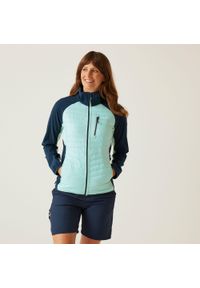 Regatta - Kurtka turystyczna hybrydowa damska Pro Hybrid. Kolor: niebieski. Materiał: puch. Sport: turystyka piesza #1