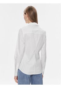 Calvin Klein Koszula K20K206462 Biały Slim Fit. Kolor: biały. Materiał: bawełna #4
