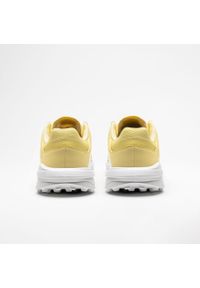 INESIS - Buty do golfa damskie Inesis WW500 oddychające. Kolor: biały, zielony, żółty, wielokolorowy. Materiał: mesh, materiał, kauczuk. Szerokość cholewki: normalna. Sport: golf