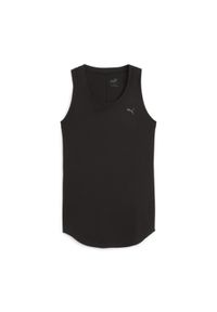 Tank Top Sportowy Damski Puma Studio Foundation. Kolor: czarny. Styl: sportowy #1