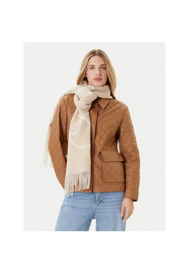 TOMMY HILFIGER - Szalik Tommy Hilfiger. Kolor: beżowy