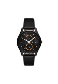 Zegarek Armani Exchange. Kolor: czarny