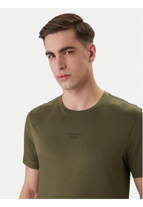 BOSS T-Shirt PS Spirit70 Car 50561856 Zielony Regular Fit. Kolor: zielony. Materiał: bawełna