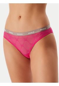 Hugo - HUGO Figi klasyczne 50535248 Różowy. Kolor: różowy. Materiał: materiał, poliamid, nylon #2