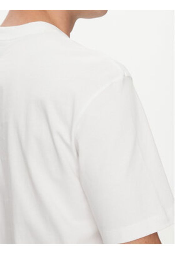 Hugo - HUGO T-Shirt Niley 50519984 Biały Regular Fit. Kolor: biały. Materiał: bawełna