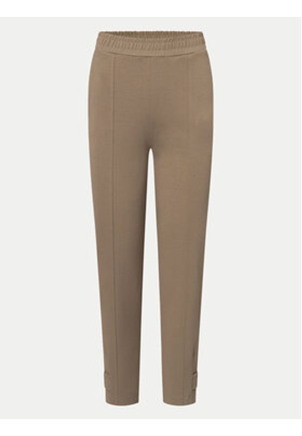 JOOP! Spodnie materiałowe 30044796 Beżowy Regular Fit. Kolor: beżowy. Materiał: bawełna