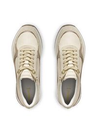 Geox Sneakersy D Desya D5600A 02285 CH61S Beżowy. Kolor: beżowy. Materiał: skóra #3