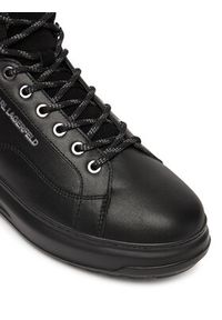 Karl Lagerfeld - KARL LAGERFELD Sneakersy KL57555 Czarny. Kolor: czarny. Materiał: skóra