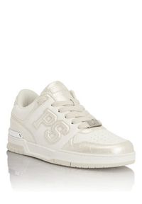Plein Sport Sneakersy SAFS USC0934 SLE004N Biały. Kolor: biały. Materiał: materiał #3