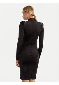 Babylon Sukienka koktajlowa MF204C Czarny Slim Fit. Kolor: czarny. Materiał: syntetyk. Styl: wizytowy #2